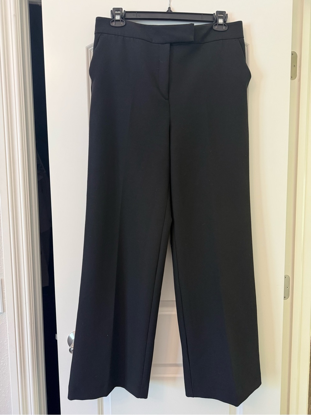 Zara Black Wide-Leg Trousers